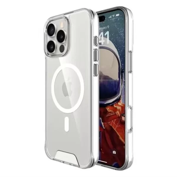 Чехол Space Magsafe Case Iphone 16 Pro Max [Transparent]
